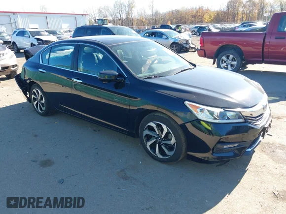 ✅ 2017 Honda Accord EX • VIN: 1HGCR2F77HA054549 • Лот: 43574990. Опубликован ранее на IAAI с пробегом 98 990 миль. Бесплатный доступ к архиву аукционных продаж из США и подробный отчёт об истории автомобиля на DreamBid. Изображение 1.