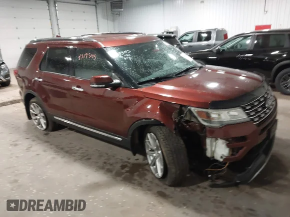 ✅ 2016 Ford Explorer Limited • VIN: 1FM5K7F83GGB52468 • Lot: 45195145. Wystawiony na IAAI z przebiegiem 114 641 mil. Bezpłatny archiwum sprzedaży aukcyjnych z USA i szczegółowy raport historii pojazdu na DreamBid. Zdjęcie 1.