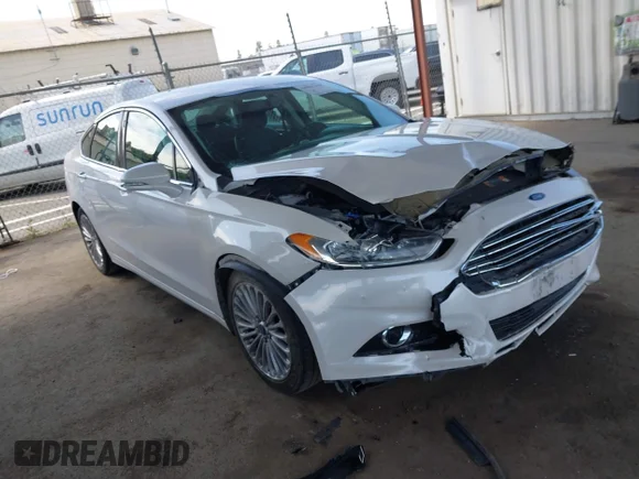 ✅ 2016 Ford Fusion Titanium • VIN: 3FA6P0K99GR159679 • Lot: 44967250. Wystawiony na IAAI z przebiegiem 131 155 mil. Bezpłatny archiwum sprzedaży aukcyjnych z USA i szczegółowy raport historii pojazdu na DreamBid. Zdjęcie 1.