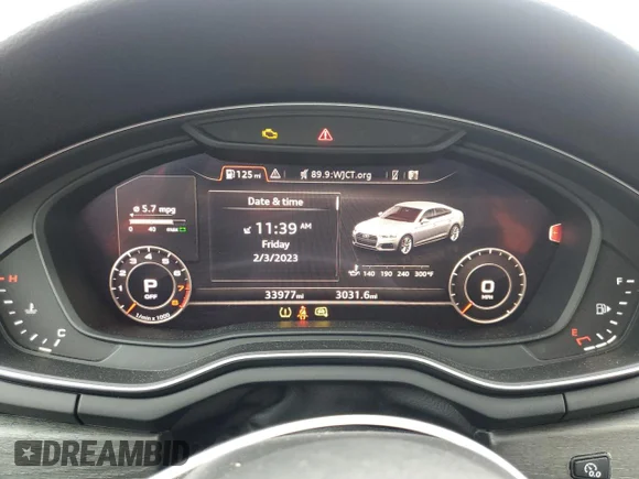 ✅ 2019 Audi A5 Sportback Premium Plus • VIN: WAUENCF50KA070636 • Lot: 39582393. Wystawiony na Copart z przebiegiem 33 977 mil. Bezpłatny archiwum sprzedaży aukcyjnych z USA i szczegółowy raport historii pojazdu na DreamBid. Zdjęcie 9.