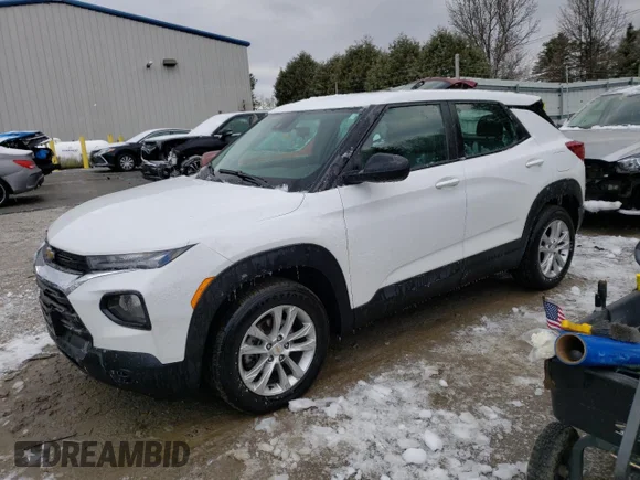 ✅ 2021 Chevrolet TrailBlazer LS • VIN: KL79MNSL6MB079617 • Lot: 42433113. Wystawiony na Copart z przebiegiem 55 550 mil. Bezpłatny archiwum sprzedaży aukcyjnych z USA i szczegółowy raport historii pojazdu na DreamBid. Zdjęcie 1.