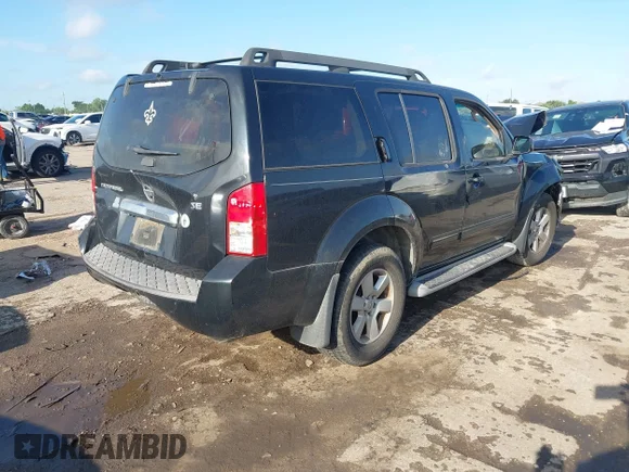 ✅ 2008 Nissan Pathfinder S • VIN: 5N1AR18U28C659162 • Lot: 45177533. Listed on IAAI with 137,926 mi. Free auction sales archive from the USA and detailed vehicle history report at DreamBid. Image 4.