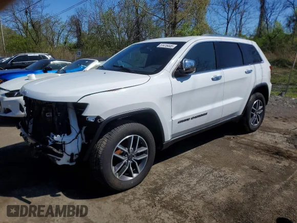 ✅ 2020 Jeep Grand Cherokee Limited X • VIN: 1C4RJEBG8LC318298 • Lot: 51416446. Wystawiony na Copart z przebiegiem 63 372 mil. Bezpłatny archiwum sprzedaży aukcyjnych z USA i szczegółowy raport historii pojazdu na DreamBid. Zdjęcie 1.