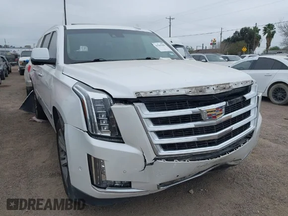 ✅ 2017 Cadillac Escalade ESV Premium Luxury • VIN: 1GYS3JKJ6HR188939 • Лот: 41565909. Опубликован ранее на IAAI с пробегом 98 575 миль. Бесплатный доступ к архиву аукционных продаж из США и подробный отчёт об истории автомобиля на DreamBid. Изображение 1.