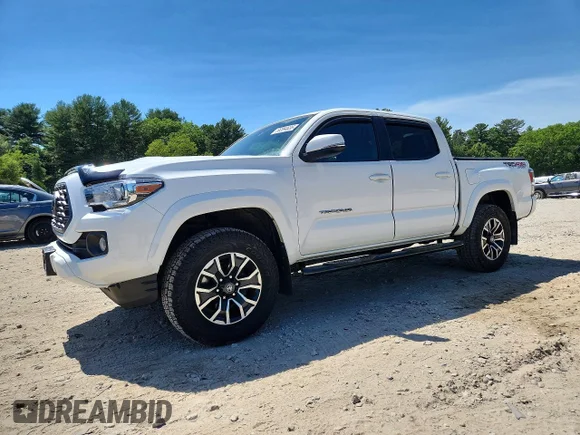 ✅ 2021 Toyota Tacoma SR • VIN: 3TMCZ5AN6MM403865 • Lot: 56394636. Listed on Copart with 34,963 mi. Free auction sales archive from the USA and detailed vehicle history report at DreamBid. Image 1.