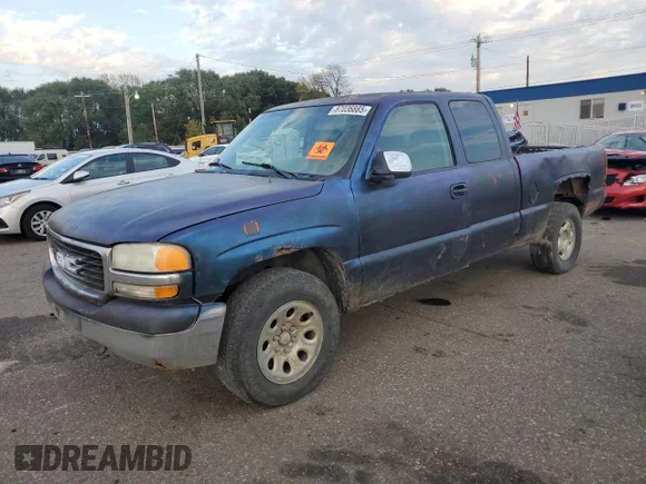 ✅ 2000 GMC Sierra 1500 SLE • VIN: 2GTEK19T1Y1333892 • Lot: 87036885. Wystawiony na Copart z przebiegiem Nie podano. Bezpłatny archiwum sprzedaży aukcyjnych z USA i szczegółowy raport historii pojazdu na DreamBid. Zdjęcie 1.