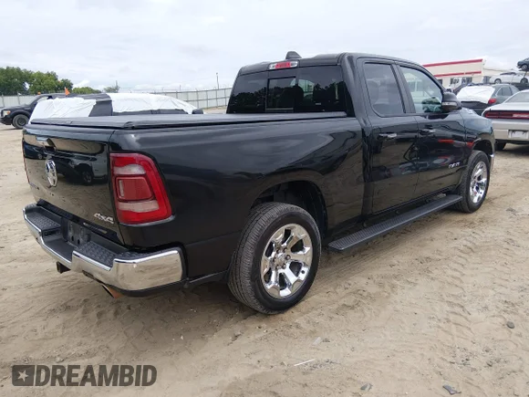 ✅ 2019 Ram 1500 Big Horn • VIN: 1C6SRFBT6KN530432 • Lot: 45307392. Listed on IAAI with 240,681 mi. Free auction sales archive from the USA and detailed vehicle history report at DreamBid. Image 4.
