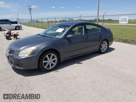 ✅ 2007 Nissan Maxima SE • VIN: 1N4BA41E47C865396 • Lot: 45163322. Wystawiony na IAAI z przebiegiem 201 965 mil. Bezpłatny archiwum sprzedaży aukcyjnych z USA i szczegółowy raport historii pojazdu na DreamBid. Zdjęcie 2.