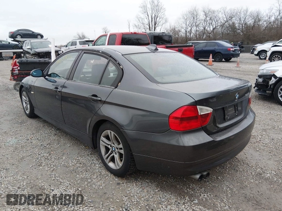✅ 2008 BMW 3 Series 328i • VIN: WBAVA335X8P142805 • Lot: 44158192. Wystawiony na IAAI z przebiegiem 197 410 mil. Bezpłatny archiwum sprzedaży aukcyjnych z USA i szczegółowy raport historii pojazdu na DreamBid. Zdjęcie 3.
