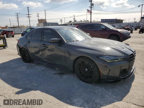 ✅ 2022 BMW M3 Competition • VIN: WBS33AY08NFM94233 • Лот: 43049243. Опубліковано раніше на Copart з пробігом 4 944 миль. Безкоштовний доступ до архіву аукціонних продажів зі США та докладний звіт про історію автомобіля на DreamBid. Зображення 4.