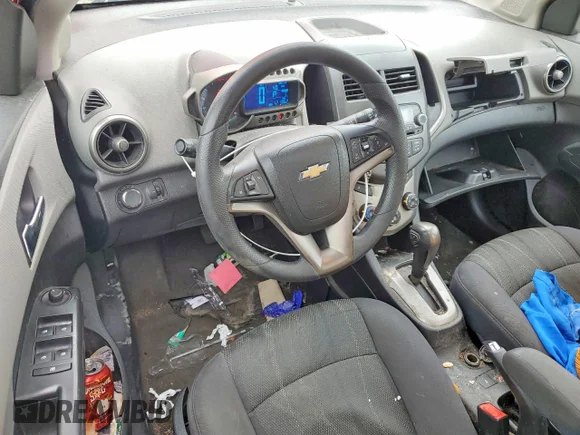 ✅ 2013 Chevrolet Sonic LT • VIN: 1G1JC6SB9D4108038 • Lot: 59300416. Listed on Copart with 121,362 mi. Free auction sales archive from the USA and detailed vehicle history report at DreamBid. Image 8.