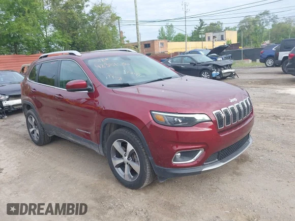 ✅ 2020 Jeep Cherokee Limited • VIN: 1C4PJMDX8LD608114 • Lot: 42381680. Wystawiony na IAAI z przebiegiem 85 977 mil. Bezpłatny archiwum sprzedaży aukcyjnych z USA i szczegółowy raport historii pojazdu na DreamBid. Zdjęcie 1.