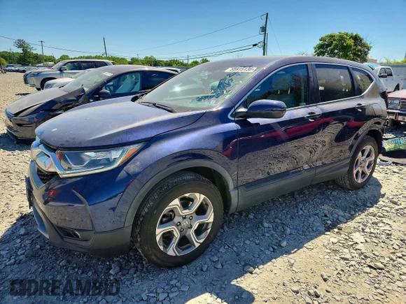 ✅ 2019 Honda CR-V EX-L • VIN: 7FARW2H88KE051282 • Lot: 55915136. Listed on Copart with 52,411 mi. Free auction sales archive from the USA and detailed vehicle history report at DreamBid. Image 1.