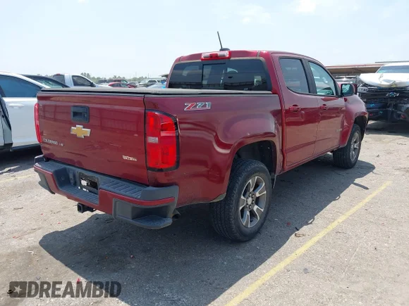✅ 2018 Chevrolet Colorado 2WD Z71 • VIN: 1GCGSDEN0J1297867 • Lot: 44982627. Wystawiony na IAAI z przebiegiem 95 439 mil. Bezpłatny archiwum sprzedaży aukcyjnych z USA i szczegółowy raport historii pojazdu na DreamBid. Zdjęcie 4.