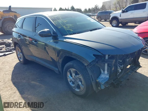✅ 2022 Hyundai Tucson SE • VIN: 5NMJACAEXNH058945 • Lot: 44539031. Listed on IAAI with 91,324 mi. Free auction sales archive from the USA and detailed vehicle history report at DreamBid. Image 1.