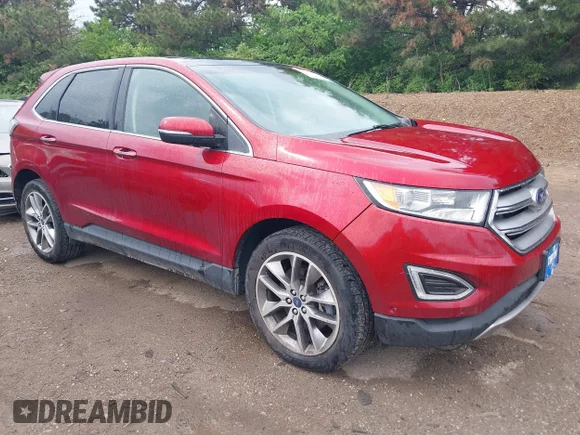 ✅ 2016 Ford Edge Titanium • VIN: 2FMPK4K91GBC10252 • Lot: 44963770. Wystawiony na IAAI z przebiegiem 90 428 mil. Bezpłatny archiwum sprzedaży aukcyjnych z USA i szczegółowy raport historii pojazdu na DreamBid. Zdjęcie 1.