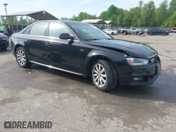 ✅ 2015 Audi A4 Premium • VIN: WAUBFAFL2FN023741 • Лот: 44860624. Опубліковано раніше на IAAI з пробігом 116 298 миль. Безкоштовний доступ до архіву аукціонних продажів зі США та докладний звіт про історію автомобіля на DreamBid. Зображення 1.