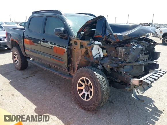 ✅ 2019 Toyota Tacoma SR • VIN: 3TMCZ5AN0KM262580 • Лот: 42509090. Опубліковано раніше на IAAI з пробігом 96 438 миль. Безкоштовний доступ до архіву аукціонних продажів зі США та докладний звіт про історію автомобіля на DreamBid. Зображення 1.