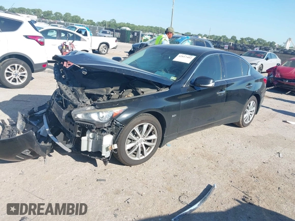 ✅ 2016 Infiniti Q50 Sport • VIN: JN1EV7AR3GM341606 • Lot: 42817402. Wystawiony na IAAI z przebiegiem 166 077 mil. Bezpłatny archiwum sprzedaży aukcyjnych z USA i szczegółowy raport historii pojazdu na DreamBid. Zdjęcie 2.