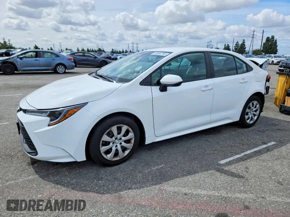 ✅ 2025 Toyota Corolla LE • VIN: 5YFB4MDE6SP344578 • Lot: 50996796. Wystawiony na Copart z przebiegiem 6 550 mil. Bezpłatny archiwum sprzedaży aukcyjnych z USA i szczegółowy raport historii pojazdu na DreamBid. Zdjęcie 1.