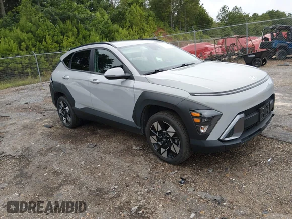✅ 2024 Hyundai Kona SEL • VIN: KM8HBCAB5RU174601 • Лот: 45571443. Опубліковано раніше на IAAI з пробігом 50 388 миль. Безкоштовний доступ до архіву аукціонних продажів зі США та докладний звіт про історію автомобіля на DreamBid. Зображення 1.