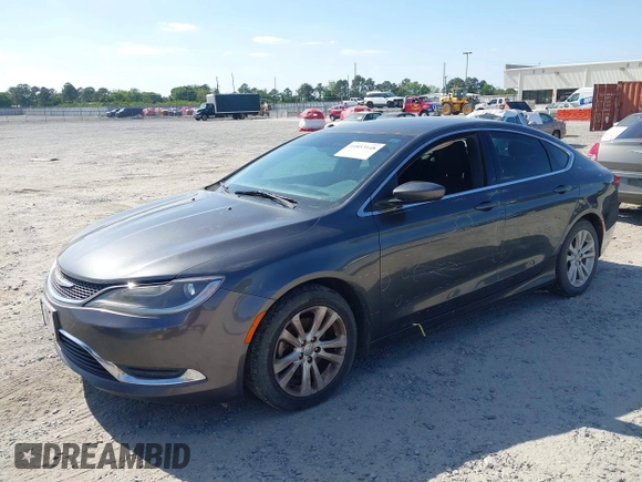 ✅ 2015 Chrysler 200 Limited • VIN: 1C3CCCABXFN505176 • Лот: 44853148. Опубликован ранее на IAAI с пробегом 246 047 миль. Бесплатный доступ к архиву аукционных продаж из США и подробный отчёт об истории автомобиля на DreamBid. Изображение 2.