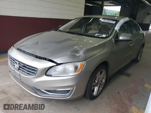 ✅ 2014 Volvo S60 T5 • VIN: YV1612FH6E2273921 • Lot: 65209475. Listed on Copart with 147,870 mi. Free auction sales archive from the USA and detailed vehicle history report at DreamBid. Image 1.