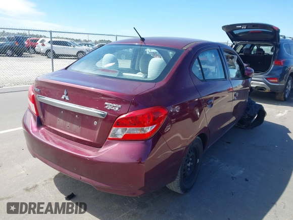 ✅ 2017 Mitsubishi Mirage ES • VIN: ML32F3FJ4HHF08791 • Lot: 44634661. Wystawiony na IAAI z przebiegiem 145 593 mil. Bezpłatny archiwum sprzedaży aukcyjnych z USA i szczegółowy raport historii pojazdu na DreamBid. Zdjęcie 4.