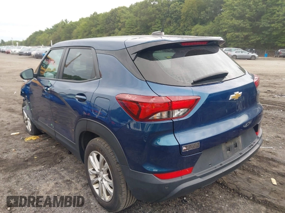 ✅ 2021 Chevrolet TrailBlazer LS • VIN: KL79MNSL9MB030508 • Lot: 43187465. Wystawiony na IAAI z przebiegiem 94 236 mil. Bezpłatny archiwum sprzedaży aukcyjnych z USA i szczegółowy raport historii pojazdu na DreamBid. Zdjęcie 3.