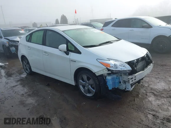 ✅ 2015 Toyota Prius Four • VIN: JTDKN3DU0F0407091 • Lot: 44314203. Listed on IAAI with 61,764 mi. Free auction sales archive from the USA and detailed vehicle history report at DreamBid. Image 1.