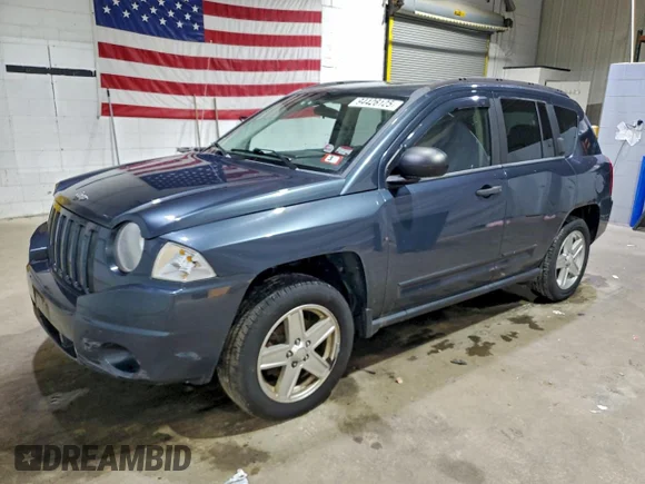 ✅ 2008 Jeep Compass Sport • VIN: 1J8FT47WX8D599456 • Lot: 94426125. Listed on Copart with 186,380 mi. Free auction sales archive from the USA and detailed vehicle history report at DreamBid. Image 1.