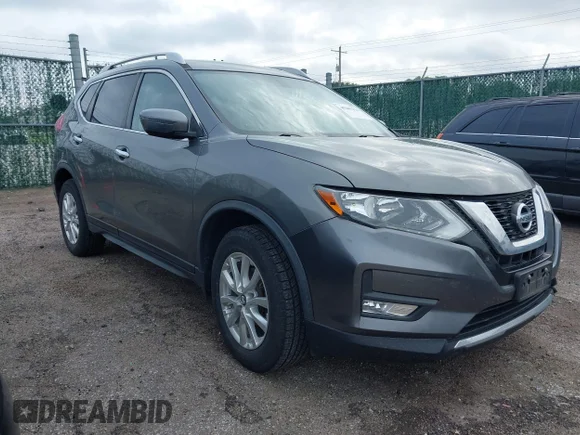✅ 2017 Nissan Rogue SV • VIN: JN8AT2MV5HW253924 • Lot: 45265274. Listed on IAAI with 128,927 mi. Free auction sales archive from the USA and detailed vehicle history report at DreamBid. Image 1.