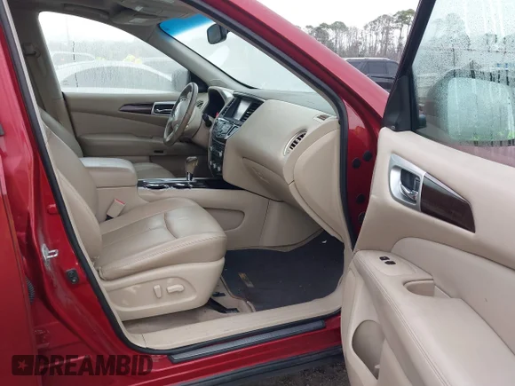 ✅ 2015 Nissan Pathfinder S • VIN: 5N1AR2MN1FC615753 • Lot: 44437841. Wystawiony na IAAI z przebiegiem 124 142 mil. Bezpłatny archiwum sprzedaży aukcyjnych z USA i szczegółowy raport historii pojazdu na DreamBid. Zdjęcie 5.