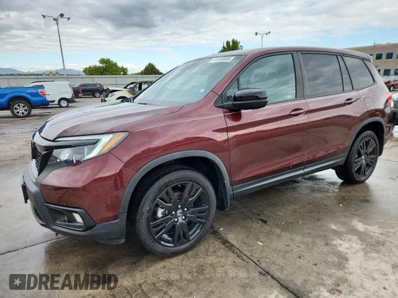 ✅ 2019 Honda Passport Sport • VIN: 5FNYF8H28KB026551 • Лот: 81005655. Опубліковано раніше на Copart з пробігом 56 668 миль. Безкоштовний доступ до архіву аукціонних продажів зі США та докладний звіт про історію автомобіля на DreamBid. Зображення 1.