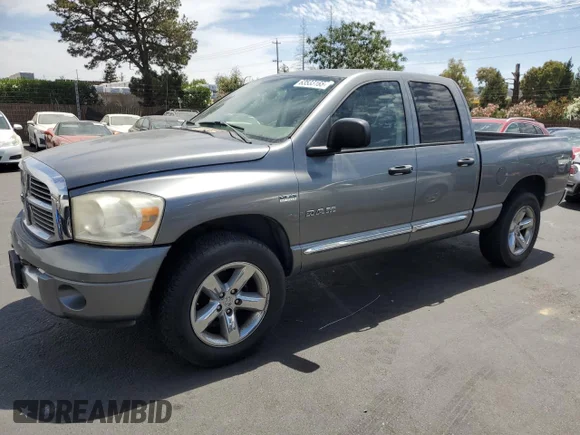 ✅ 2008 Dodge 1500 ST • VIN: 1D7HU18298J160912 • Lot: 63533165. Listed on Copart with 266,825 mi. Free auction sales archive from the USA and detailed vehicle history report at DreamBid. Image 1.