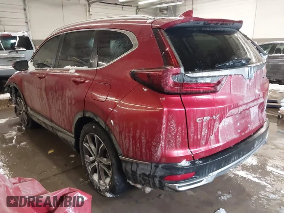 ✅ 2022 Honda CR-V Touring • VIN: 5J6RT6H9XNL031857 • Lot: 41625970. Wystawiony na IAAI z przebiegiem 24 358 mil. Bezpłatny archiwum sprzedaży aukcyjnych z USA i szczegółowy raport historii pojazdu na DreamBid. Zdjęcie 3.