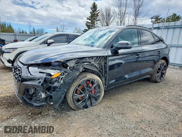 ✅ 2024 Audi SQ5 Sportback Prestige • VIN: WA134AFY0R2072364 • Lot: 52524456. Listed on Copart with 36,639 mi. Free auction sales archive from the USA and detailed vehicle history report at DreamBid. Image 1.