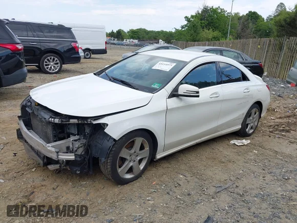 ✅ 2015 Mercedes-Benz CLA 250 • VIN: WDDSJ4GB4FN195025 • Лот: 45114573. Опубліковано раніше на IAAI з пробігом Не вказано. Безкоштовний доступ до архіву аукціонних продажів зі США та докладний звіт про історію автомобіля на DreamBid. Зображення 2.