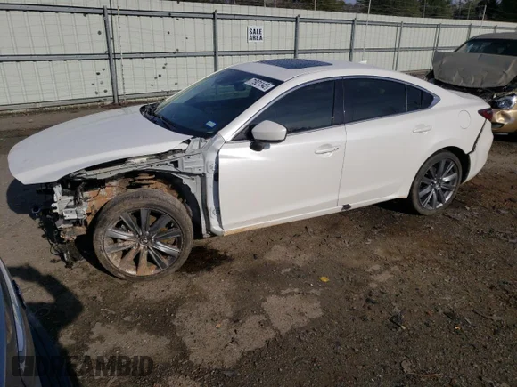 ✅ 2019 Mazda 6 Grand Touring • VIN: JM1GL1TY8K1507741 • Лот: 71921142. Опубликован ранее на Copart с пробегом 13 637 миль. Бесплатный доступ к архиву аукционных продаж из США и подробный отчёт об истории автомобиля на DreamBid. Изображение 1.