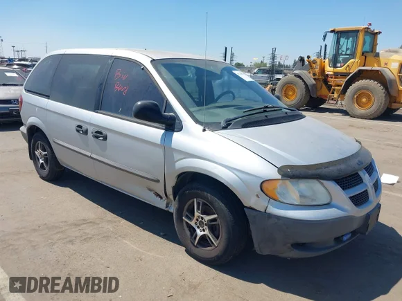 ✅ 2003 Dodge Caravan SE • VIN: 1D4GP25B13B245577 • Lot: 42744035. Wystawiony na IAAI z przebiegiem 81 126 mil. Bezpłatny archiwum sprzedaży aukcyjnych z USA i szczegółowy raport historii pojazdu na DreamBid. Zdjęcie 1.