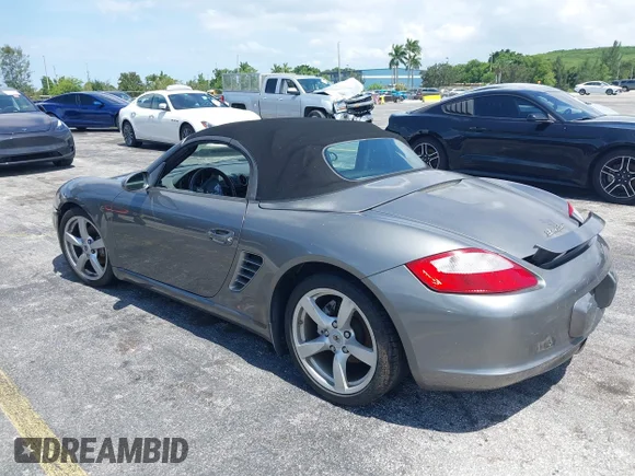 ✅ 2007 Porsche Boxster • VIN: WP0CA29877U710966 • Лот: 39794748. Опубліковано раніше на IAAI з пробігом 147 803 миль. Безкоштовний доступ до архіву аукціонних продажів зі США та докладний звіт про історію автомобіля на DreamBid. Зображення 3.