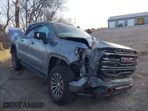 ✅ 2023 GMC Sierra 1500 AT4 • VIN: 1GTUUEEL3PZ277236 • Lot: 44213009. Wystawiony na IAAI z przebiegiem 98 866 mil. Bezpłatny archiwum sprzedaży aukcyjnych z USA i szczegółowy raport historii pojazdu na DreamBid. Zdjęcie 1.