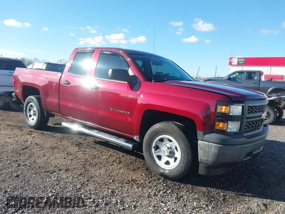 ✅ 2014 Chevrolet Silverado 1500 Work Truck • VIN: 1GCRCPEH7EZ179811 • Lot: 44093128. Listed on IAAI with 182,798 mi. Free auction sales archive from the USA and detailed vehicle history report at DreamBid. Image 1.