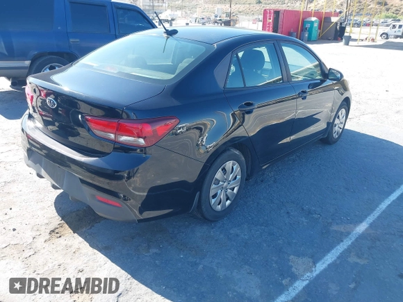 ✅ 2018 Kia Rio LX • VIN: 3KPA24AB6JE048097 • Lot: 45318532. Listed on IAAI with 262,772 mi. Free auction sales archive from the USA and detailed vehicle history report at DreamBid. Image 4.