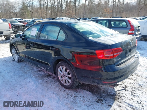 ✅ 2015 Volkswagen Jetta SE • VIN: 3VWD17AJ9FM338353 • Lot: 44287282. Wystawiony na IAAI z przebiegiem 86 027 mil. Bezpłatny archiwum sprzedaży aukcyjnych z USA i szczegółowy raport historii pojazdu na DreamBid. Zdjęcie 3.