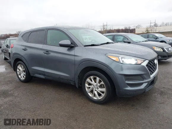 ✅ 2019 Hyundai Tucson SE • VIN: KM8J2CA40KU962744 • Lot: 44602188. Wystawiony na IAAI z przebiegiem 56 596 mil. Bezpłatny archiwum sprzedaży aukcyjnych z USA i szczegółowy raport historii pojazdu na DreamBid. Zdjęcie 1.