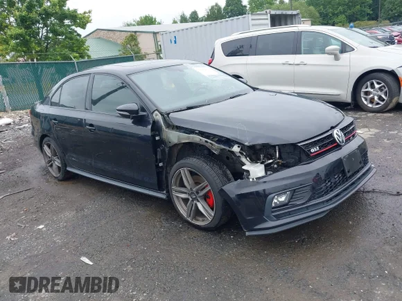 ✅ 2017 Volkswagen Jetta GLI • VIN: 3VW4T7AJ3HM398271 • Lot: 45204869. Listed on IAAI with 100,859 mi. Free auction sales archive from the USA and detailed vehicle history report at DreamBid. Image 1.