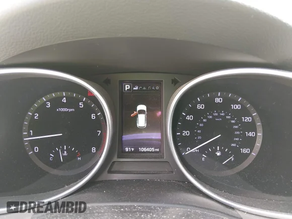 ✅ 2018 Hyundai Santa Fe Ultimate • VIN: 5XYZW4LA4JG554414 • Lot: 45130302. Wystawiony na IAAI z przebiegiem 106 405 mil. Bezpłatny archiwum sprzedaży aukcyjnych z USA i szczegółowy raport historii pojazdu na DreamBid. Zdjęcie 7.