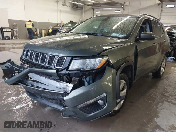 ✅ 2021 Jeep Compass Altitude • VIN: 3C4NJDBB2MT568784 • Лот: 43488048. Опубліковано раніше на IAAI з пробігом 151 365 миль. Безкоштовний доступ до архіву аукціонних продажів зі США та докладний звіт про історію автомобіля на DreamBid. Зображення 2.