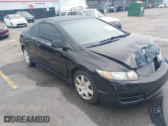 ✅ 2010 Honda Civic LX • VIN: 2HGFG1B63AH528157 • Лот: 42098798. Опубликован ранее на IAAI с пробегом 155 414 миль. Бесплатный доступ к архиву аукционных продаж из США и подробный отчёт об истории автомобиля на DreamBid. Изображение 1.